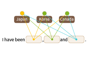 拖放(多對多)